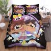 amphibia anne and marcy cute chibi artwork bed sheets spread duvet cover bedding sets - Amphibia Store