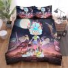 amphibia main characters poster bed sheets spread duvet cover bedding sets - Amphibia Store