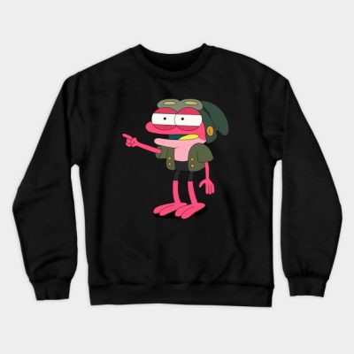 Frogman Hey Crewneck Sweatshirt Official Amphibia Merch