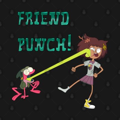 Friend Punch Tank Top Official Amphibia Merch