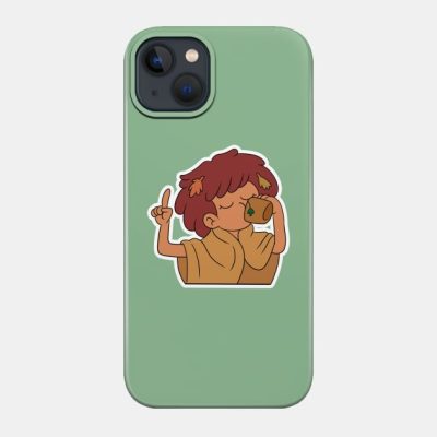 Anne Amphibia Drinking Tea Phone Case Official Amphibia Merch