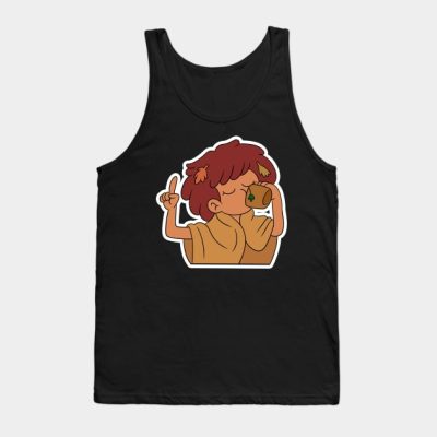 Anne Amphibia Drinking Tea Tank Top Official Amphibia Merch