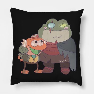 Grimepop Throw Pillow Official Amphibia Merch