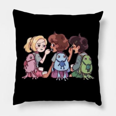 Amphibia Design 18 Throw Pillow Official Amphibia Merch