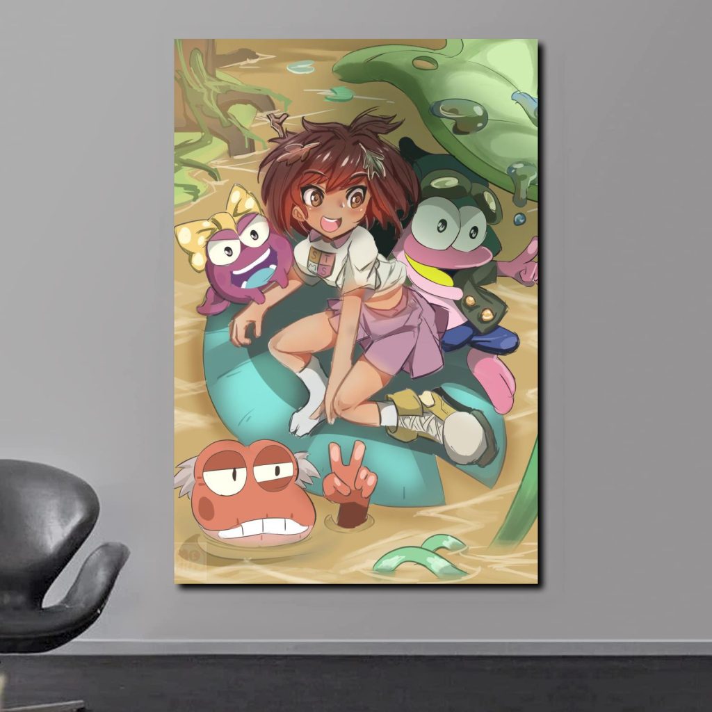 Amphibia Movie Anime Poster HD Print Canvas Poster Bedroom Decor Sports Office Room Decor Poster Gift 4 - Amphibia Store