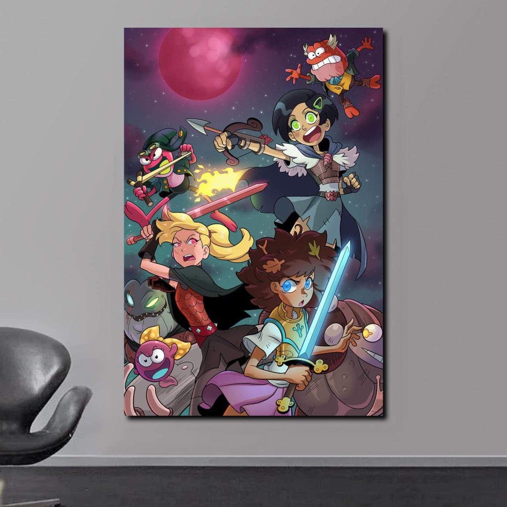 Amphibia Movie Anime Poster HD Print Canvas Poster Bedroom Decor Sports Office Room Decor Poster Gift 6 - Amphibia Store