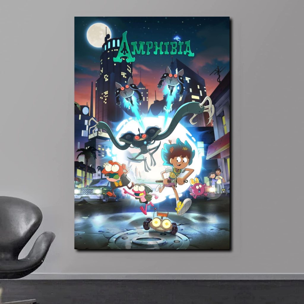 Amphibia Movie Anime Poster HD Print Canvas Poster Bedroom Decor Sports Office Room Decor Poster Gift 8 - Amphibia Store