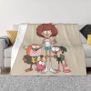 Amphibia Mushroom Night Blankets Warm Flannel Comic Anime Throw Blanket for Bed Couch Bedspread 19 - Amphibia Store