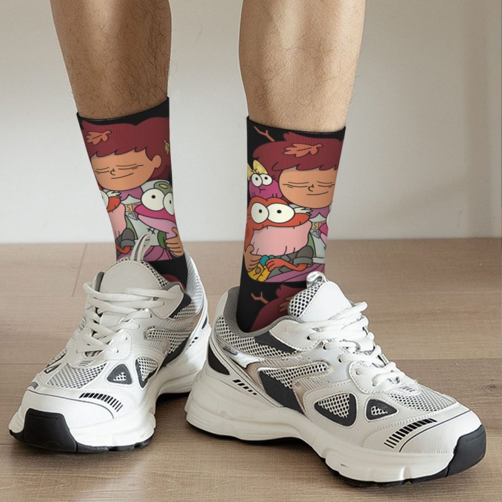 Hip Hop Retro The Truth Crazy Men s compression Socks Unisex Amphibia Harajuku Seamless Printed Funny 5 - Amphibia Store