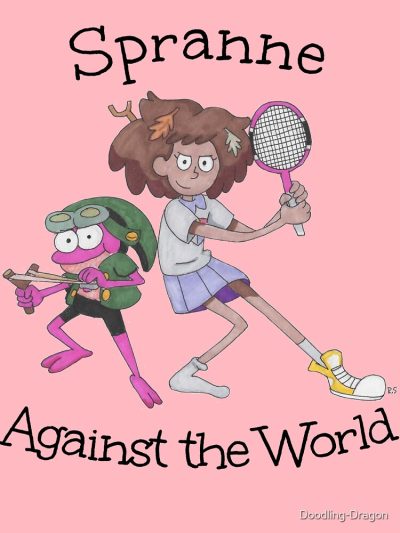 Spranne Against The World! Kids T Shirt Official Amphibia Merch