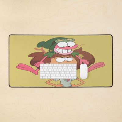 Anne And Sprig | Amphibia Mouse Pad Official Amphibia Merch