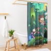 Amphibia Calamity Powers Shower Curtain Official Amphibia Merch