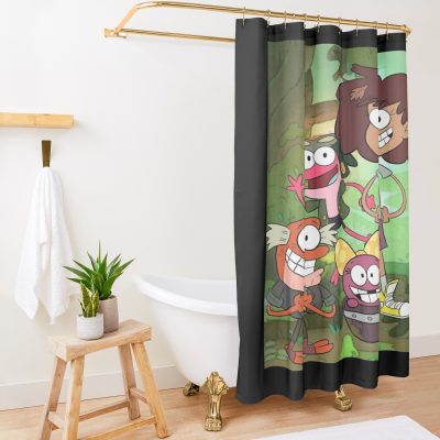 Amphibia Shower Curtain Official Amphibia Merch