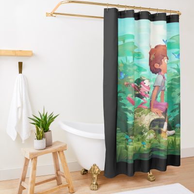 Amphibia Shower Curtain Official Amphibia Merch