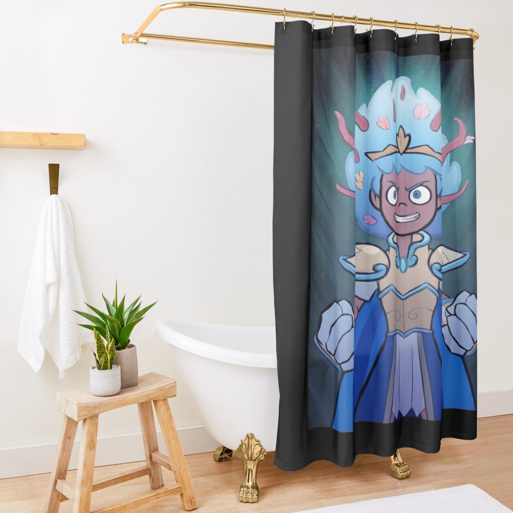 Amphibia Shower Curtain Official Amphibia Merch