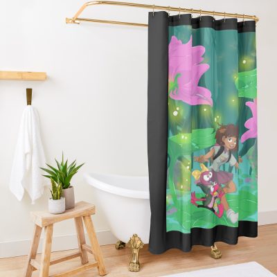 Amphibia Shower Curtain Official Amphibia Merch