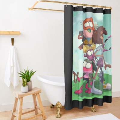 Amphibia Shower Curtain Official Amphibia Merch