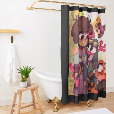 Amphibia Shower Curtain Official Amphibia Merch