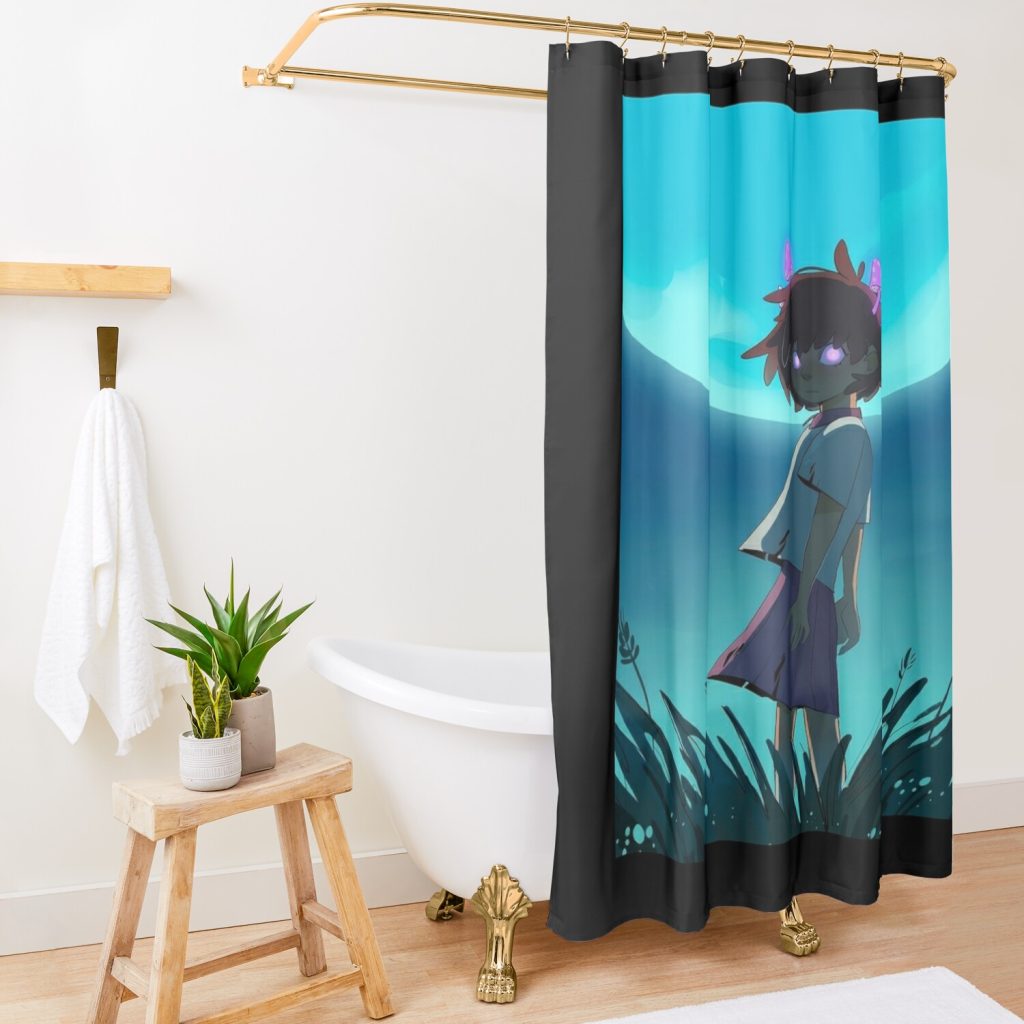 Amphibia Shower Curtain Official Amphibia Merch