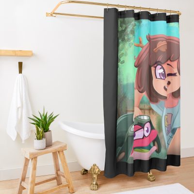 Amphibia Shower Curtain Official Amphibia Merch