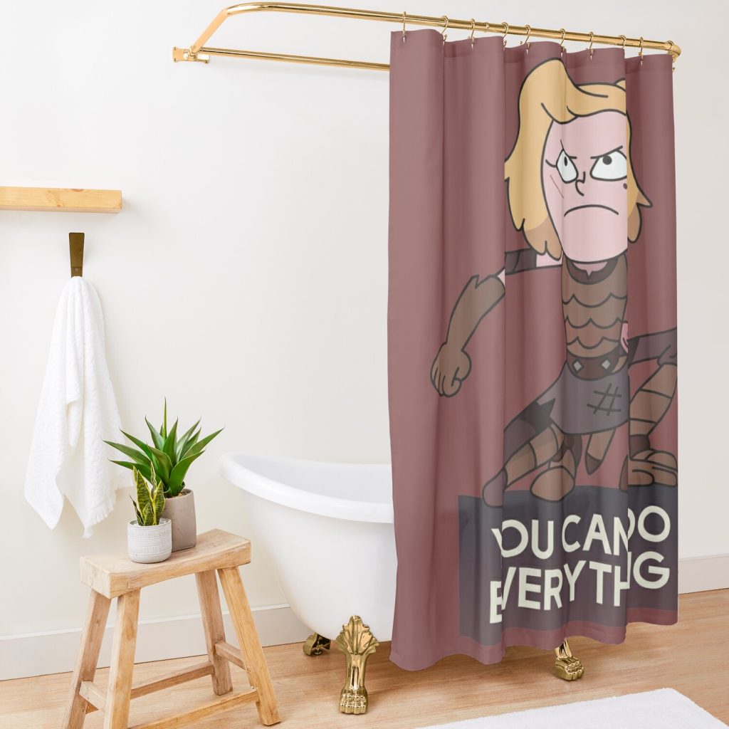 Sasha Waybright | Amphibia Shower Curtain Official Amphibia Merch